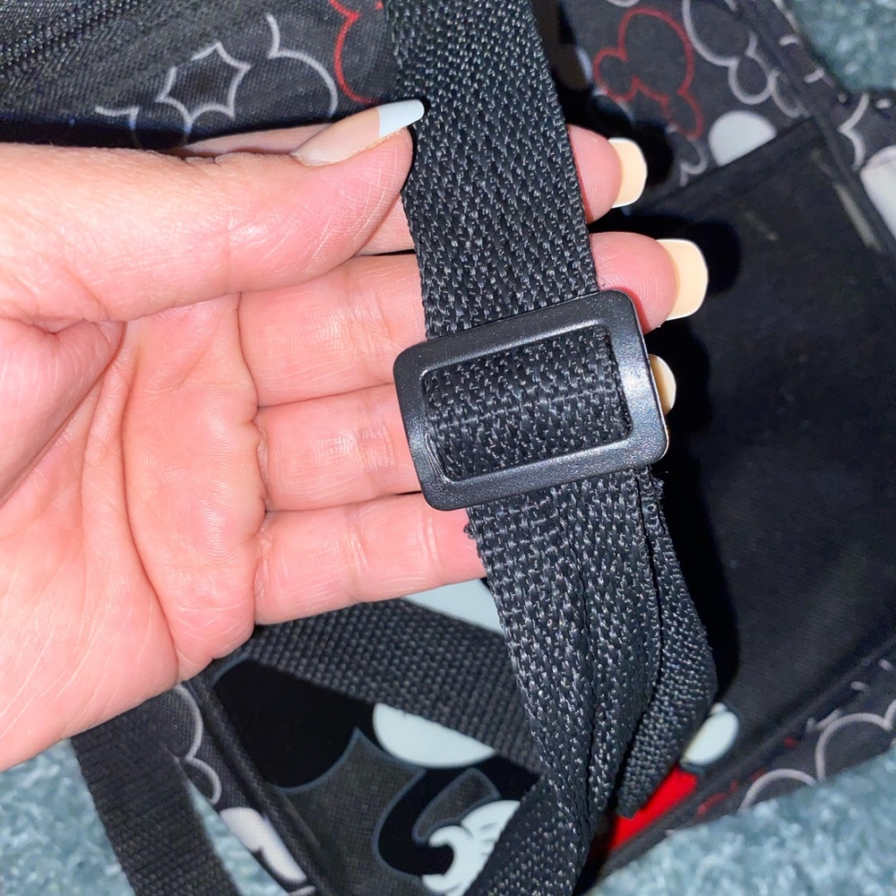 Disney Mickey Mouse Black and Red diaper Bag - Picture 8 of 9